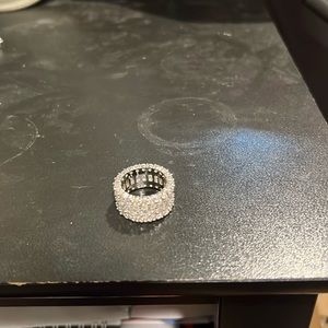 size 8 ring CZ stones